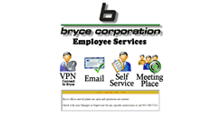 Desktop Screenshot of employee.brycecorp.com